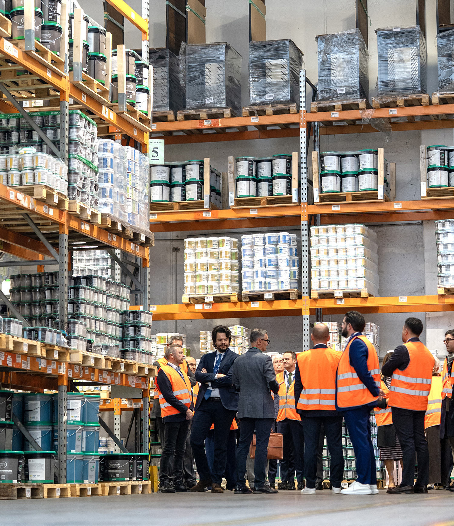 Visita allo stabilimento OIKOS in occasione dell'incontro M&A